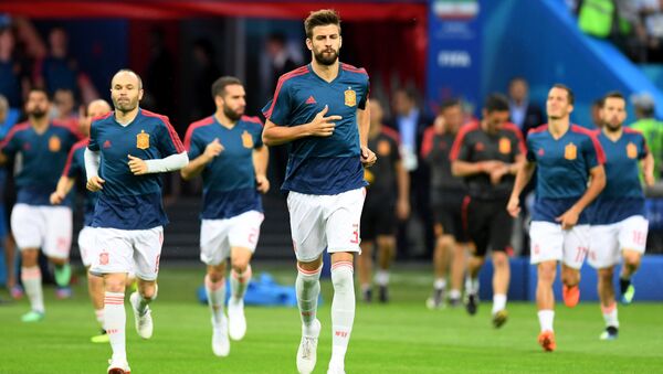 La selección española en el Mundial de Rusia 2018 - Sputnik Mundo