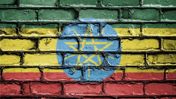 Bandera de Etiopía (imagen referencial) - Sputnik Mundo