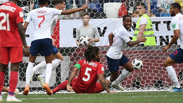 El partido Panamá-Inglaterra - Sputnik Mundo