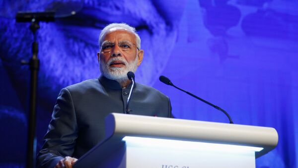 Narendra Modi, primer ministro indio - Sputnik Mundo