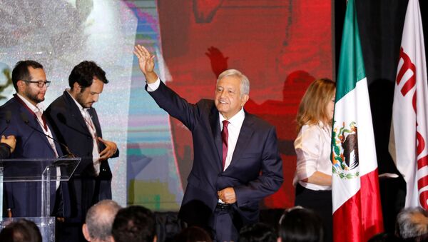 Andrés Manuel López Obrador, el presidente electo de México - Sputnik Mundo