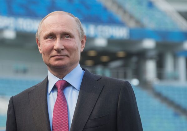 Vladímir Putin y el deporte rey - Sputnik Mundo