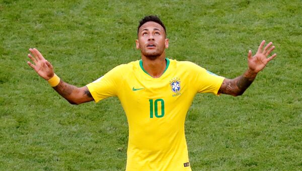 Neymar, jugador brasileño - Sputnik Mundo