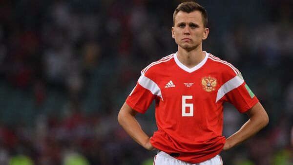 Denís Chéryshev, el jugador de la selección rusa de fútbol - Sputnik Mundo