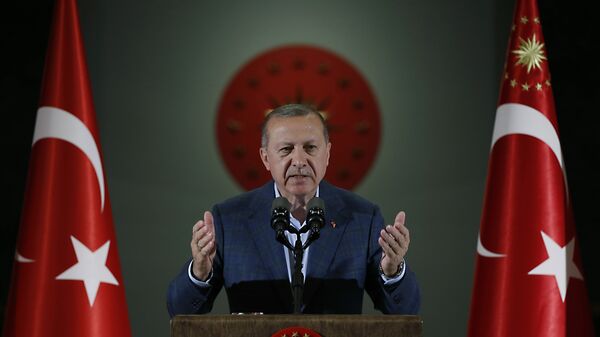 Recep Tayyip Erdogan, presidente de Turquía (archivo) - Sputnik Mundo