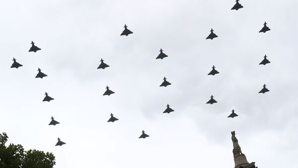 La Fuerza aérea británica festeja su aniversario - Sputnik Mundo