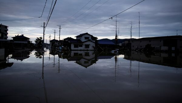 Inundaciones en Japón - Sputnik Mundo