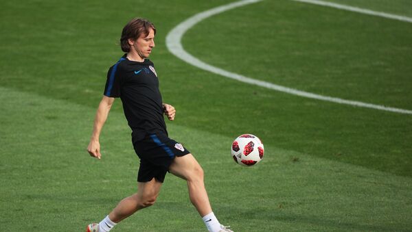 Luka Modric, centrocampista de la selección croata - Sputnik Mundo
