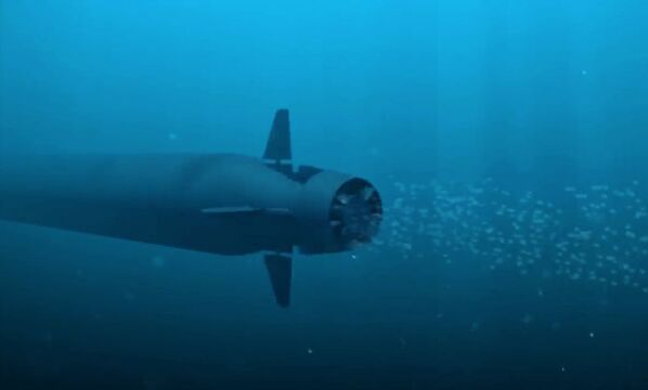 Dron submarino Poseidón - Sputnik Mundo