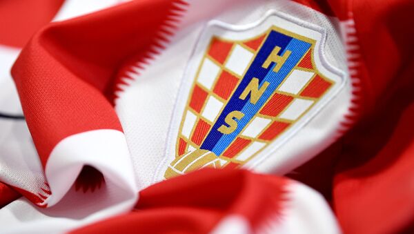 Camiseta de la selección croata de fútbol - Sputnik Mundo
