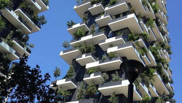 Casas vivas: bosques verticales en plena ciudad - Sputnik Mundo