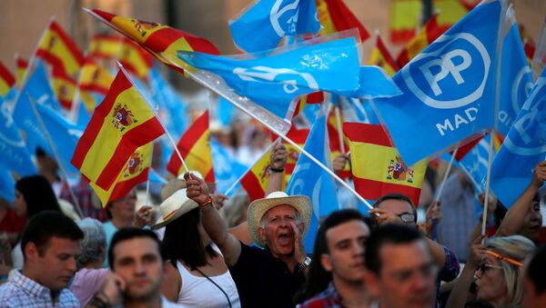 Partidarios del Partido Popular en España, foro archivo - Sputnik Mundo