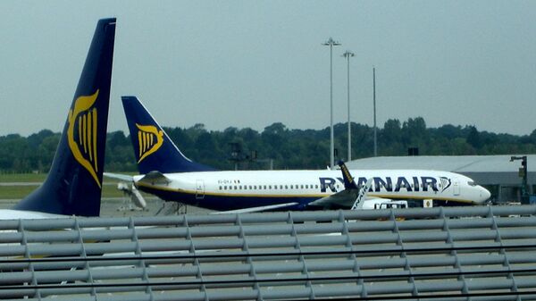 Un avión de Ryanair (imagen referencial) - Sputnik Mundo