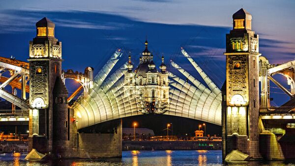 Los puentes en San Petersburgo, Rusia - Sputnik Mundo