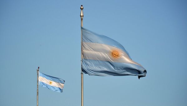 Banderas de Argentina (imagen referencial) - Sputnik Mundo