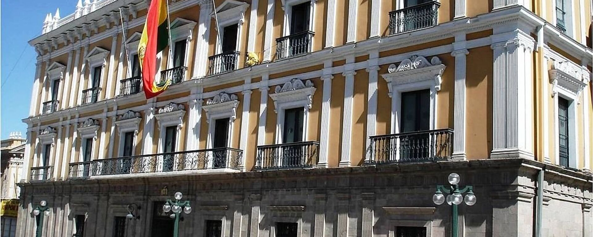 Palacio de Gobierno en La Paz, Bolivia. - Sputnik Mundo, 1920, 28.09.2021