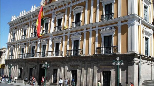 Palacio de Gobierno en La Paz, Bolivia (imagen referencial) - Sputnik Mundo