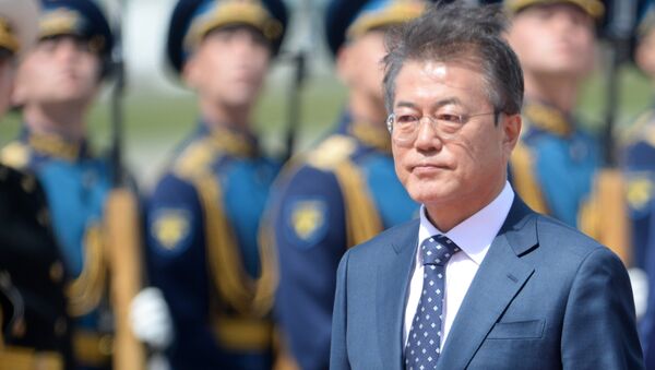 Moon Jae-In, presidente de Corea del Sur - Sputnik Mundo