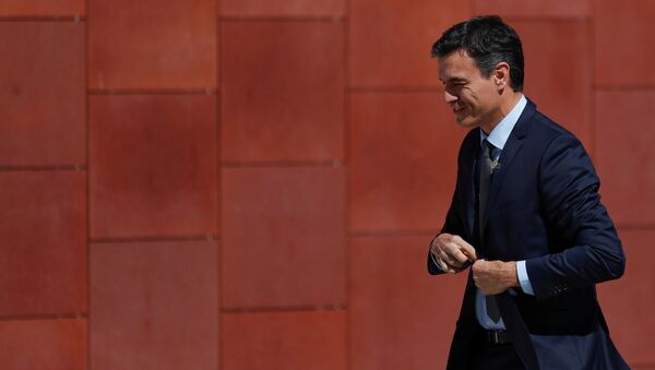 Pedro Sánchez, el presidente del Gobierno de España - Sputnik Mundo