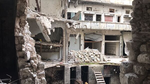 Ruinas de la ciudad de Alepo, Siria - Sputnik Mundo