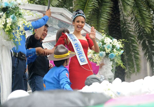 La representante de Filipinas, Megan Young, ganadora del título Miss Mundo 2013 - Sputnik Mundo