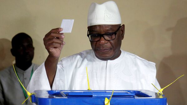 Presidente reelegido de Mali, Ibrahim Boubacar Keita - Sputnik Mundo