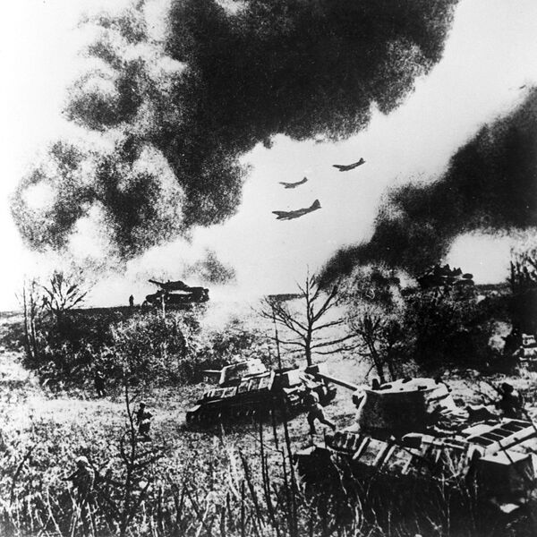 Ofensiva de las tropas soviéticas durante la batalla de Kursk (31 de julio de 1943) - Sputnik Mundo