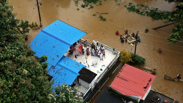 Inundaciones en Kerala - Sputnik Mundo