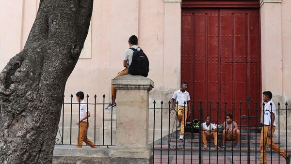 Escolares de Cuba - Sputnik Mundo