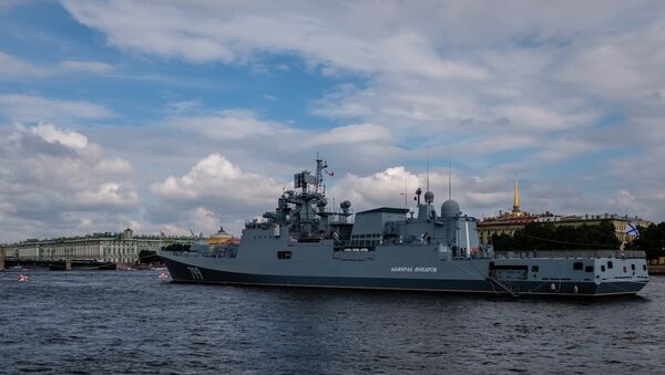 El buque patrullero Almirante Makarov - Sputnik Mundo