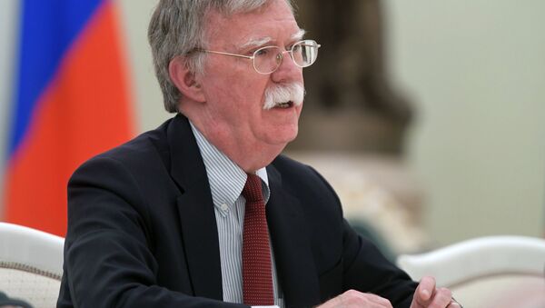John Bolton, asesor de Seguridad Nacional de la Casa Blanca durante su visita a Rusia - Sputnik Mundo