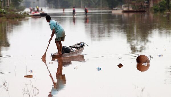 Inundación en Laos - Sputnik Mundo