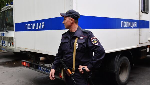 Un policía ruso (archivo) - Sputnik Mundo