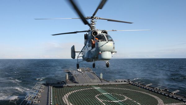 Helicóptero Ka-27 PL despega del buque Yaroslav Mudri - Sputnik Mundo