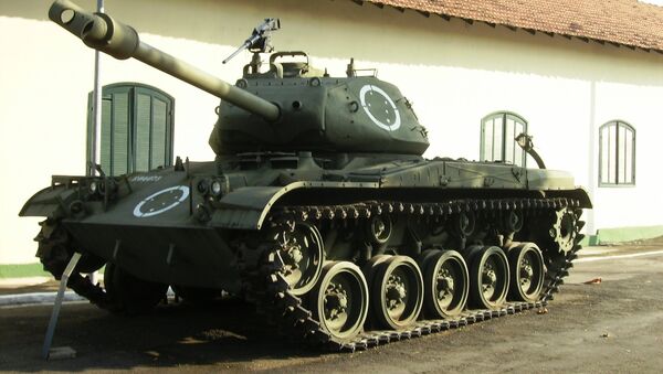 Un tanque M41, expuesto en un museo brasileño (archivo) - Sputnik Mundo