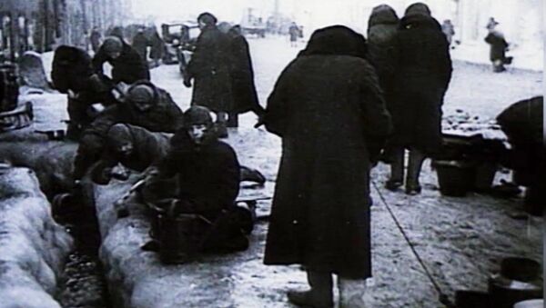El bloqueo más sangriento en la historia de la humanidad en unas imágenes de archivo - Sputnik Mundo