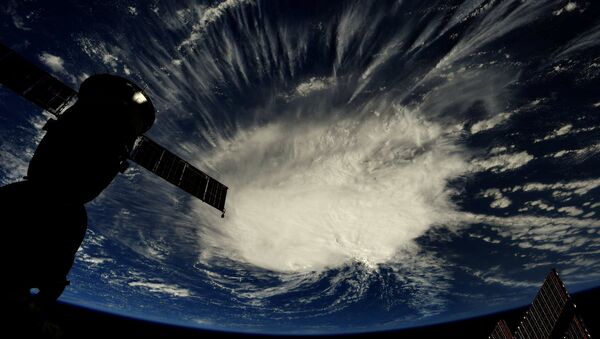 Huracán Florence visto desde el espacio - Sputnik Mundo