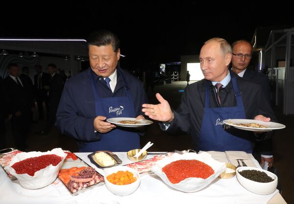 El Foro Económico Oriental, sin corbata: caviar y hospitalidad rusa - Sputnik Mundo