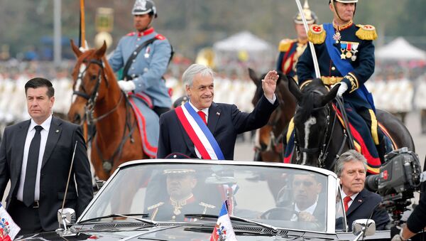 Sebastián Piñera, el presidente de Chile - Sputnik Mundo