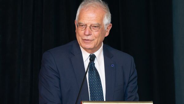 El ministro español de Asuntos Exteriores, Josep Borrell - Sputnik Mundo