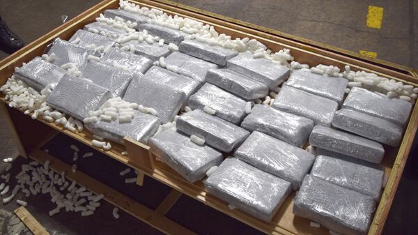 Paquetes con cocaína (imagen referencial) - Sputnik Mundo