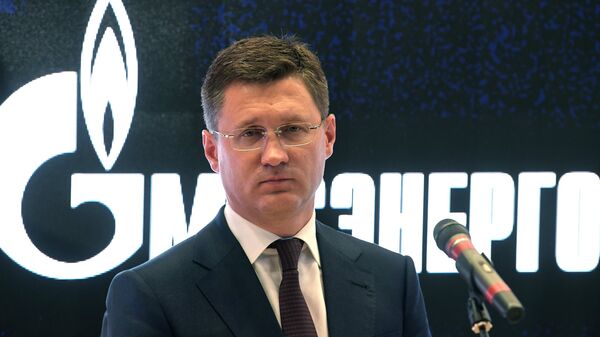 Alexandr Nóvak, ministro ruso de Energía en la Semana de la Energía de Rusia - Sputnik Mundo