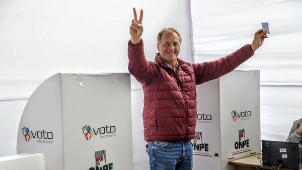 Jorge Muñoz, candidato del partido Acción Popular - Sputnik Mundo