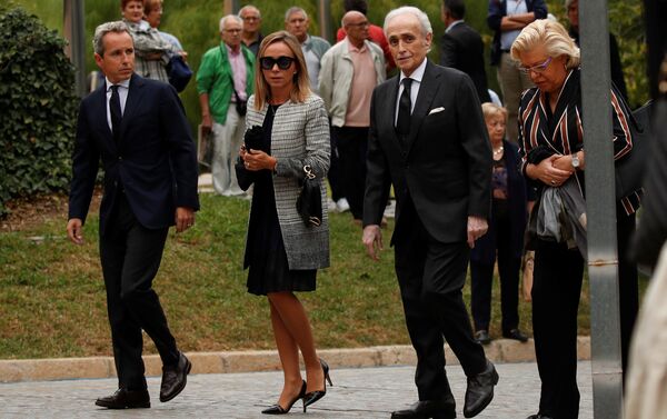 José Carreras, tenor español, asiste el funeral de Montserrat Caballé - Sputnik Mundo