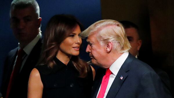 Donald y Melania Trump - Sputnik Mundo