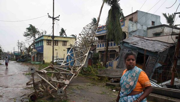 Consecuencias del ciclón Titli en la India - Sputnik Mundo