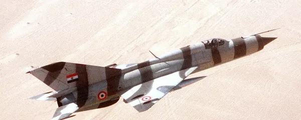 Un MiG-21 de las Fuerzas Aéreas de Egipto - Sputnik Mundo