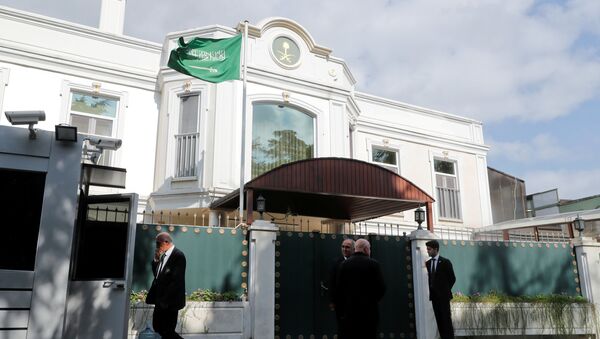 El Consulado General de Arabia Saudí en Estambul, Turquía - Sputnik Mundo