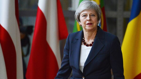 Theresa May, primera ministra británica - Sputnik Mundo