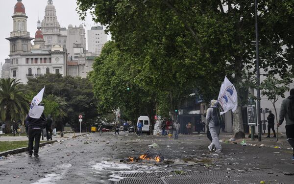 Los disturbios en Argentina. - Sputnik Mundo